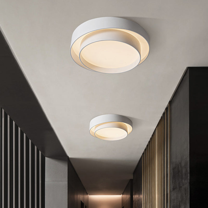 Deckenleuchte Modern Weiß Metall Einbaulampe