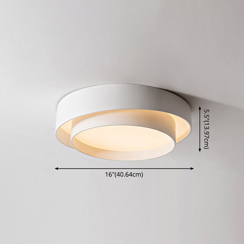 Deckenleuchte Modern Weiß Metall Einbaulampe