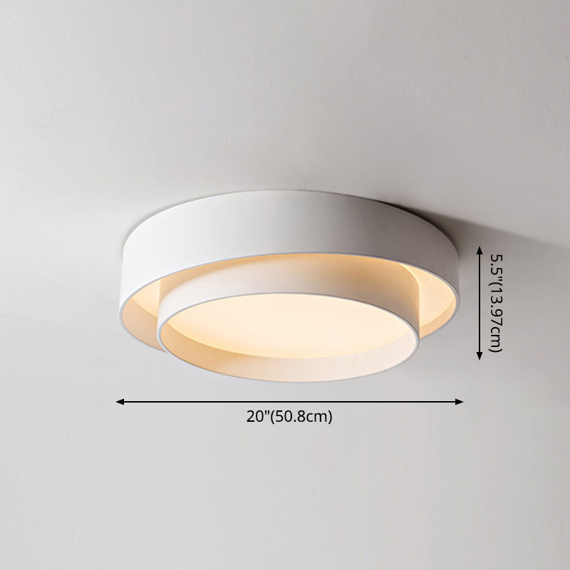 Deckenleuchte Modern Weiß Metall Einbaulampe