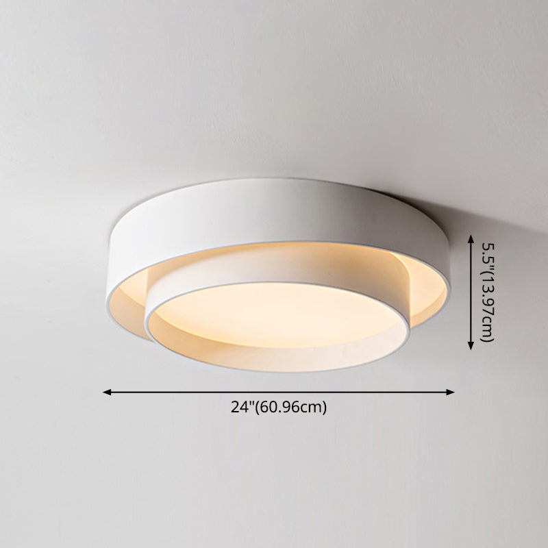 Deckenleuchte Modern Weiß Metall Einbaulampe