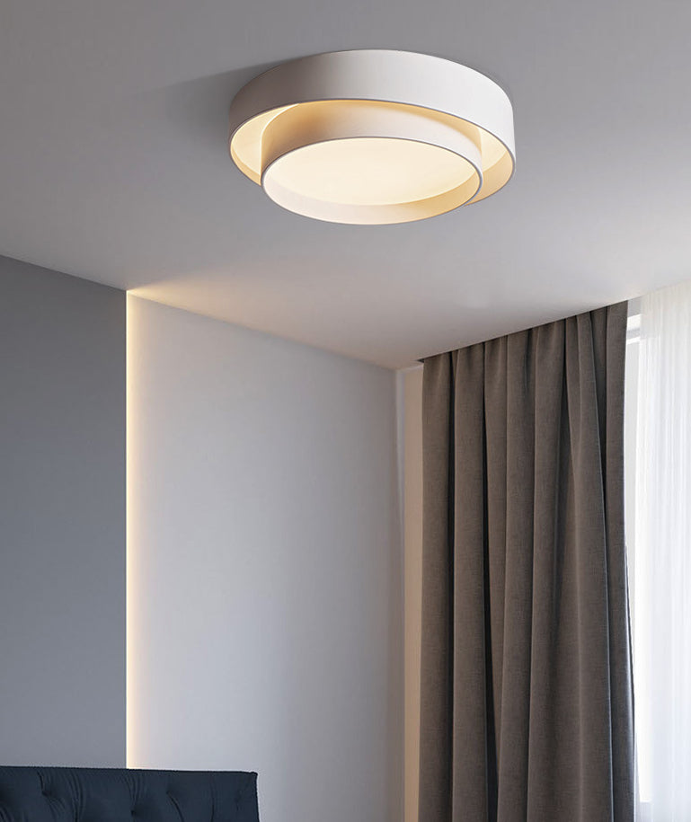 Deckenleuchte Modern Weiß Metall Einbaulampe