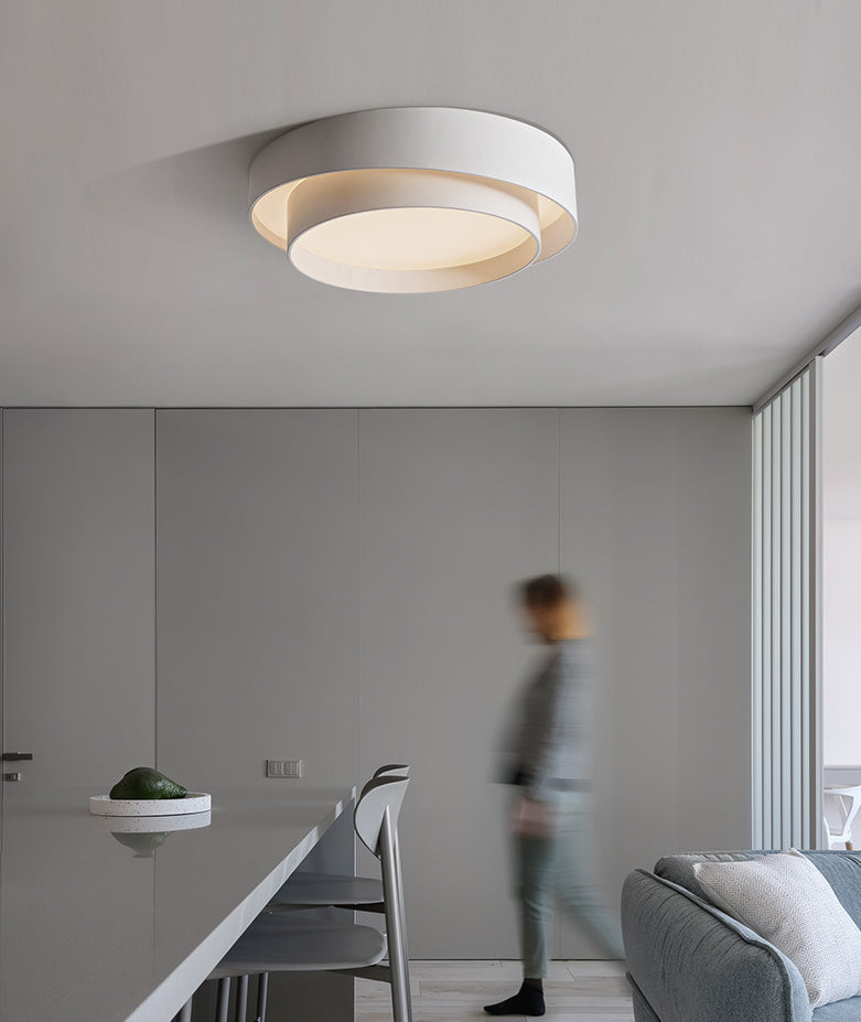 Deckenleuchte Modern Weiß Metall Einbaulampe