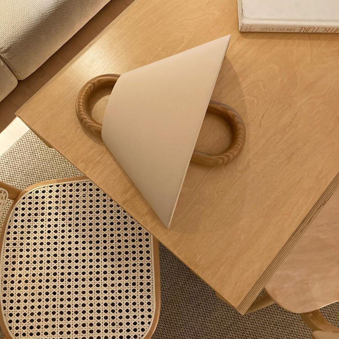 Wandleuchte Moderne Holzstoff Wandleuchte Lampe