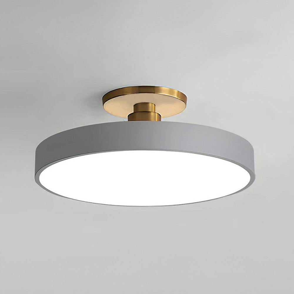 Deckenleuchte Modern Schwarz Metall Aufbauleuchte