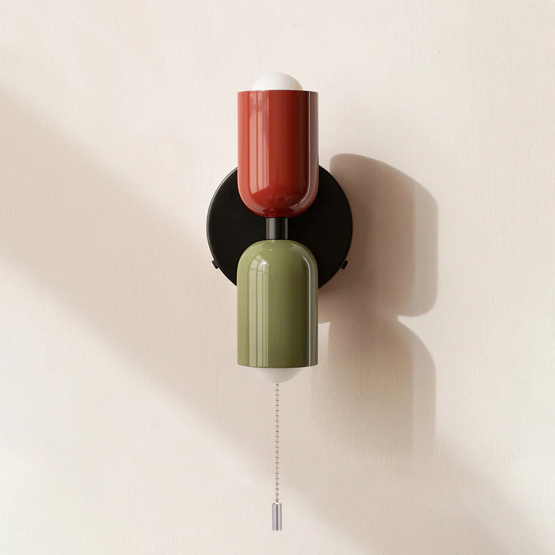 Wandleuchte Modern Dual Glass Wandlampe