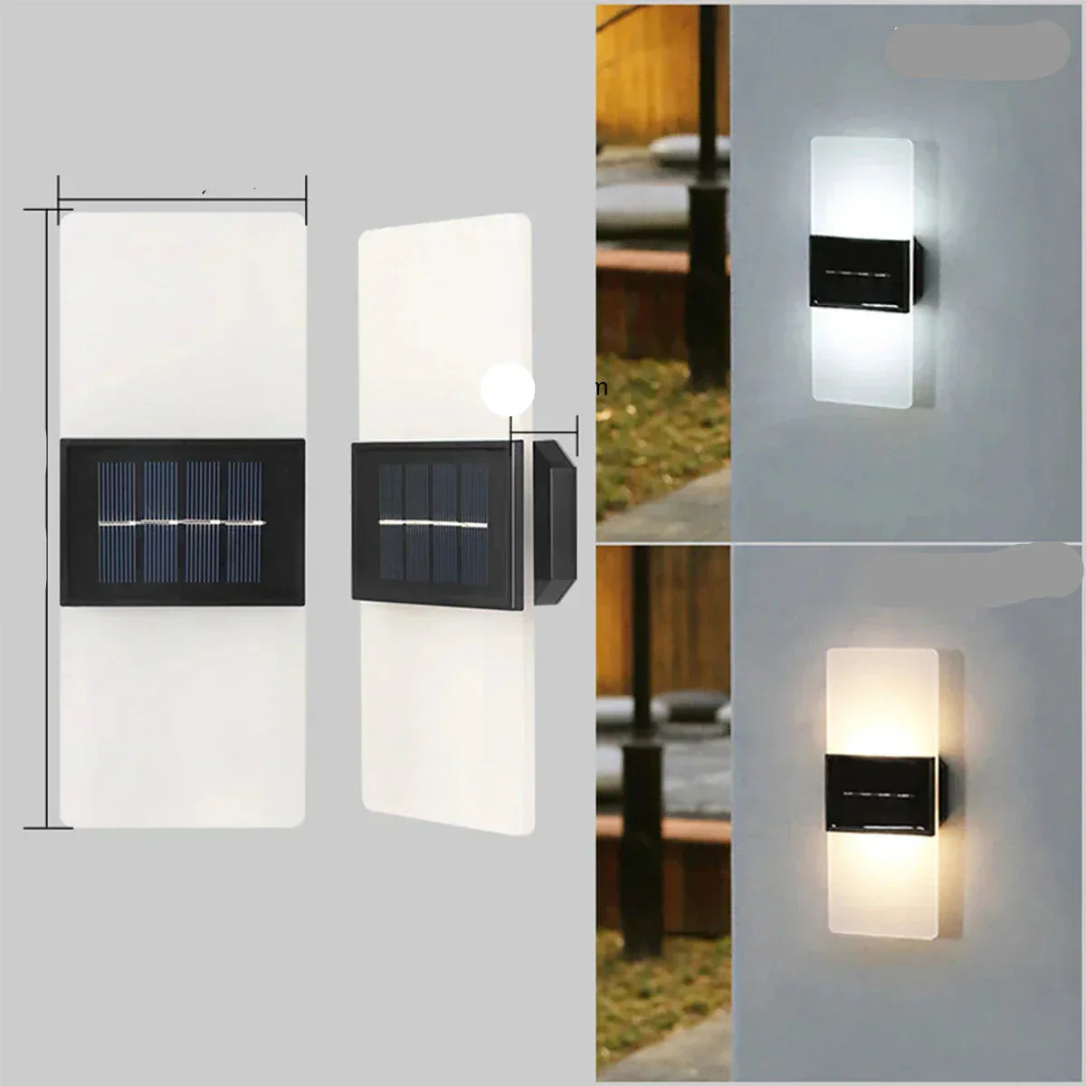 Garduru LED Wandlampe für den Garten – Energieeffiziente Außenbeleuchtung