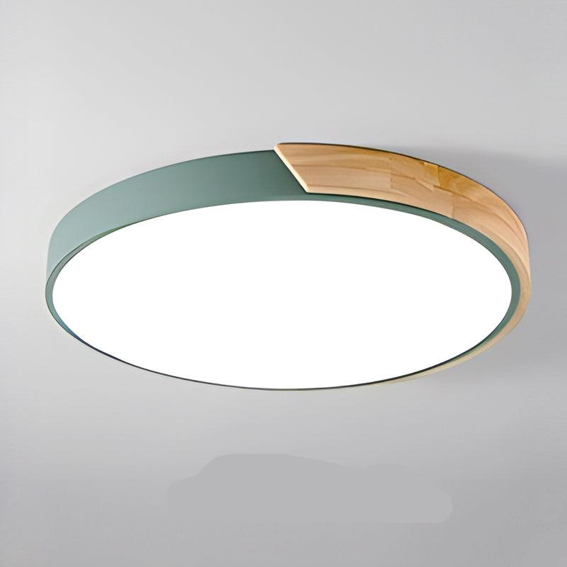 Garduru Holz Macaron Deckenleuchte – Warmes & Minimalistisches LED Licht