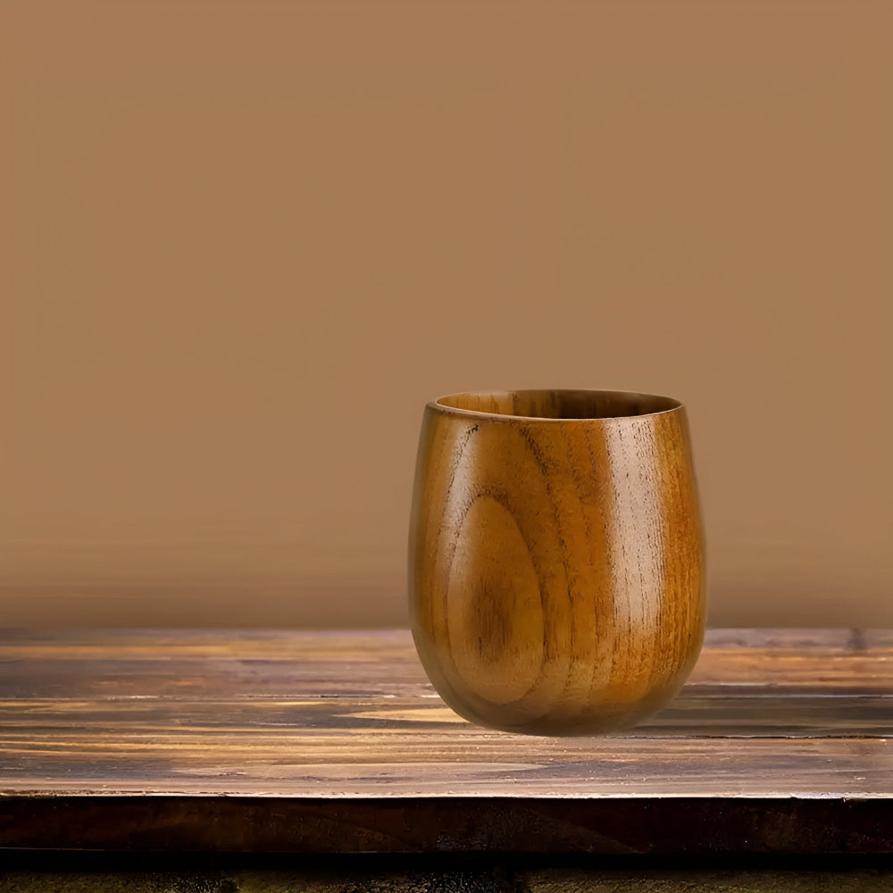 Handgefertigte Holz-Tasse