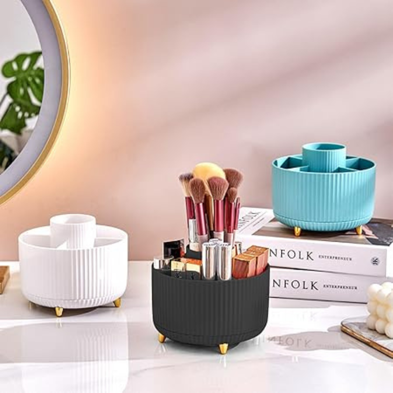 Makeup Organizer | 360° drehbares Aufbewahrungsregal für das Waschbecken