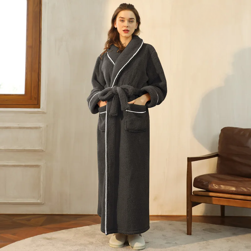 Winter Flanellbademantel | LumeCozy