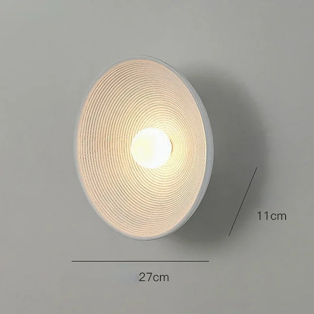 Zen-inspirierte minimalistische Wandleuchte