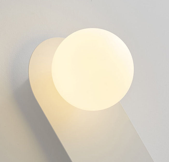 Wandleuchte Modernes Glasglobus Metall Design
