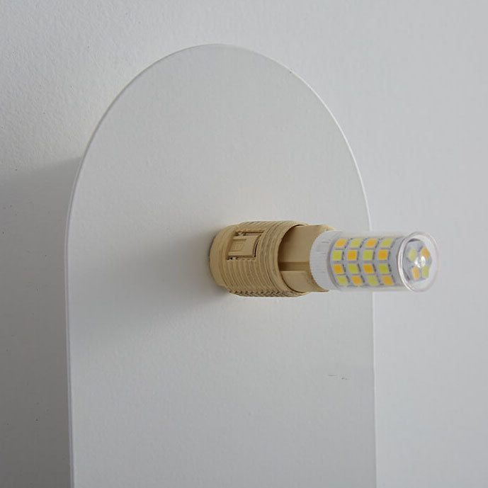 Wandleuchte Modernes Glasglobus Metall Design