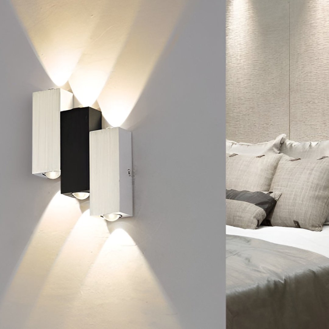 RoyaleGlow Moderne Dual-Sided LED Wandlampe - Stilvolle Auf- und Abwärts Beleuchtungseinheit