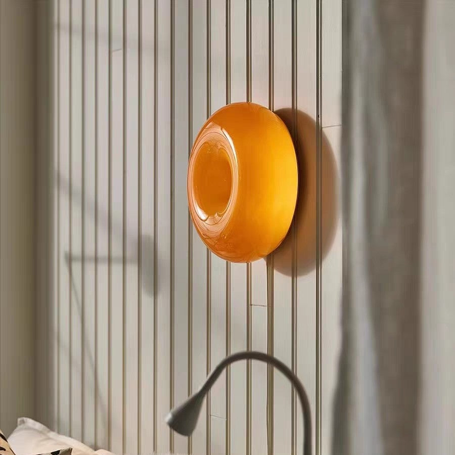 Wandleuchte Moderne Glas Runde Wandleuchte Lampe