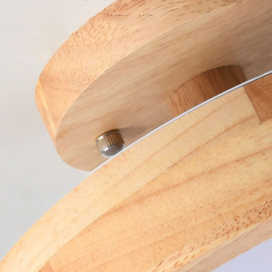Garduru - Nordic Log Ronde LED Halbeinbaudeckenlampe