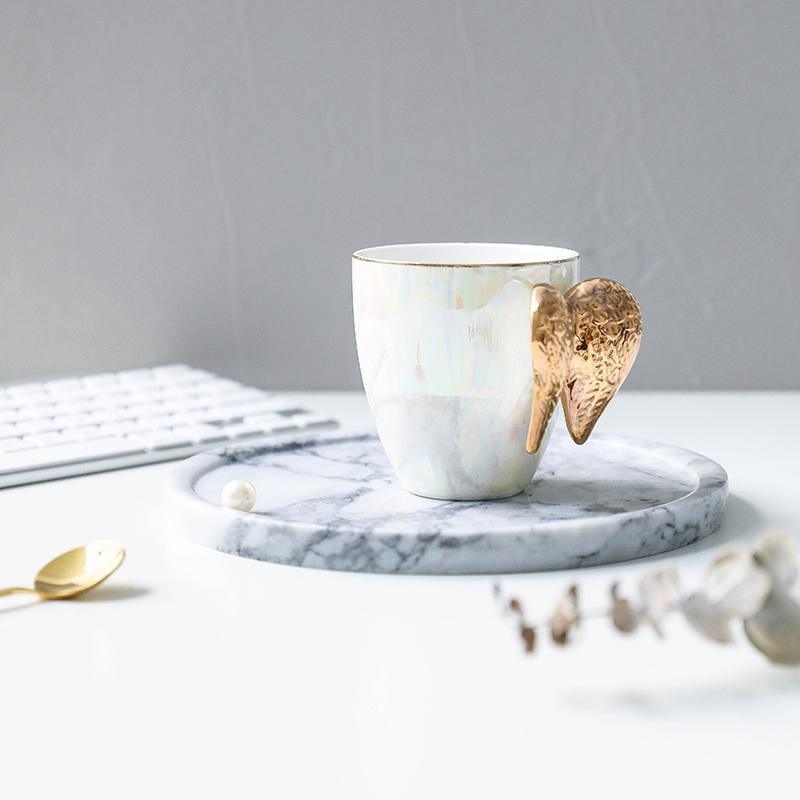 Himmlische Flügel Kaffeetasse