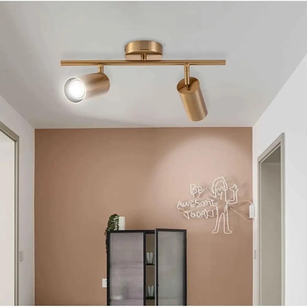 Klarer Schirm - Deckenlampe