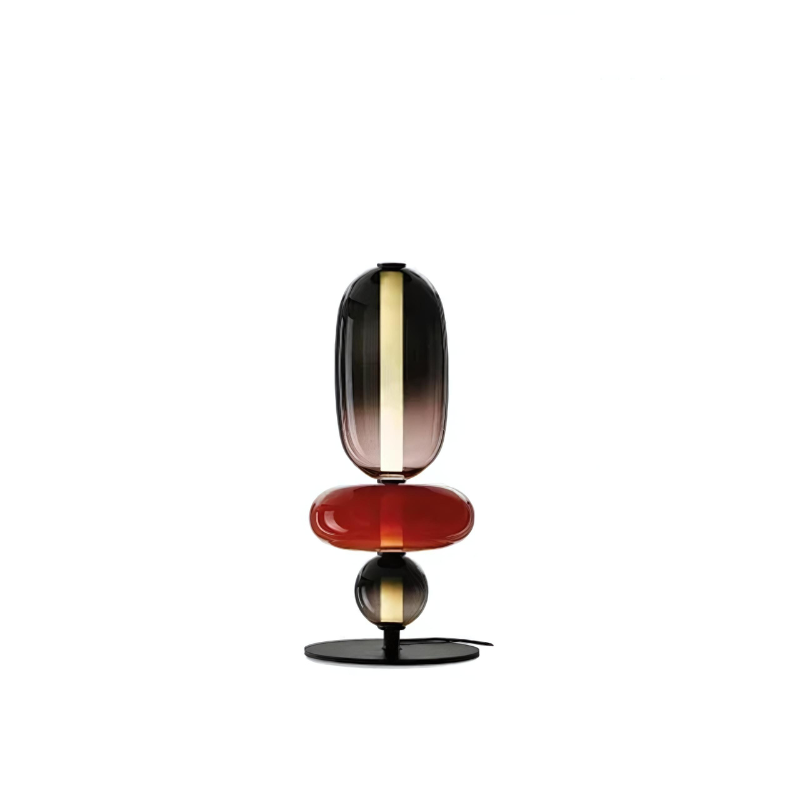 Bunte Glas-Stehlampe für Wohnzimmer, Büro oder Schlafzimmer Dekor
