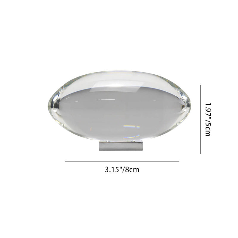 Garduru LED Tischlampe | Kreativer Kristallprojektor | Angel Eye Design | Farbwechsel + Fernbedienung