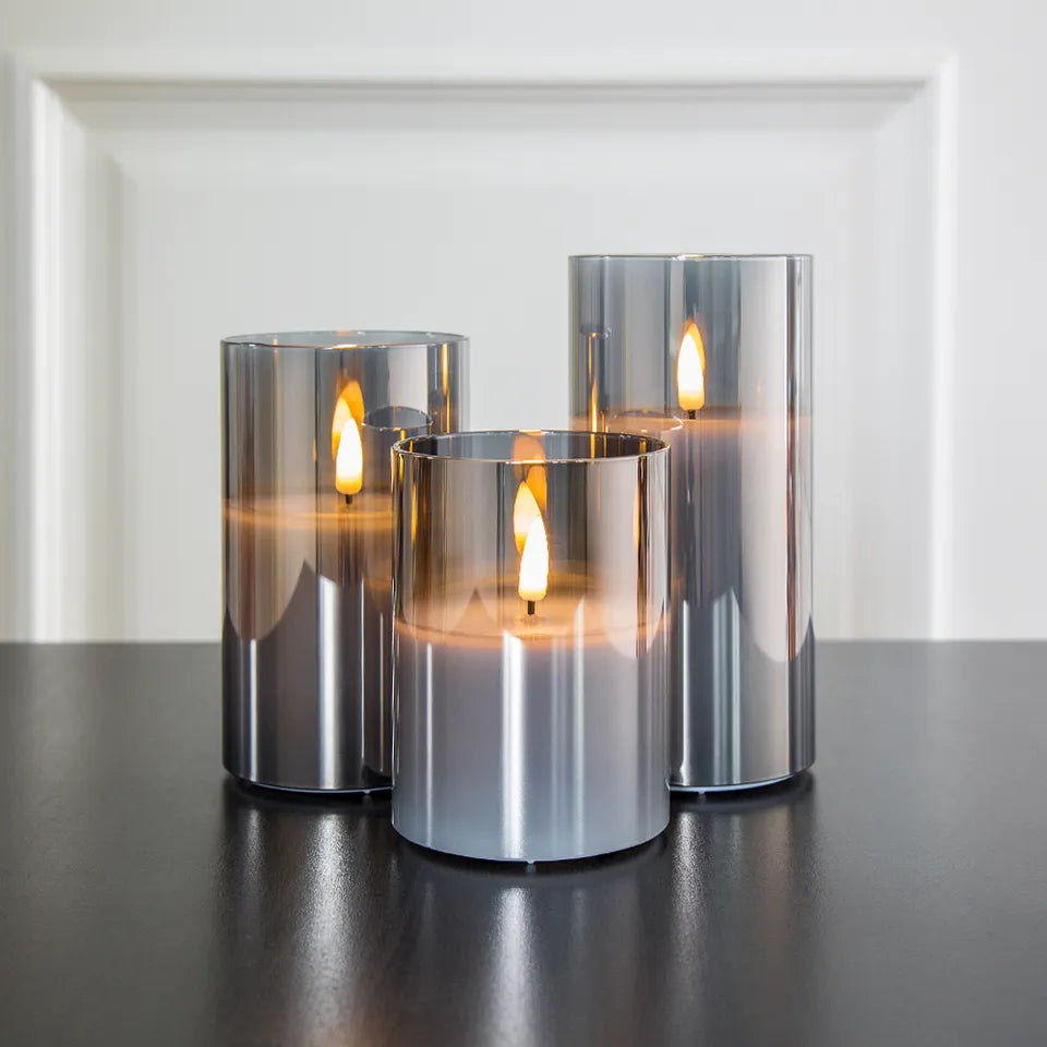 LED-Kerze Candly mit realistischem Flammeffekt – Warmes Licht für Ambiente