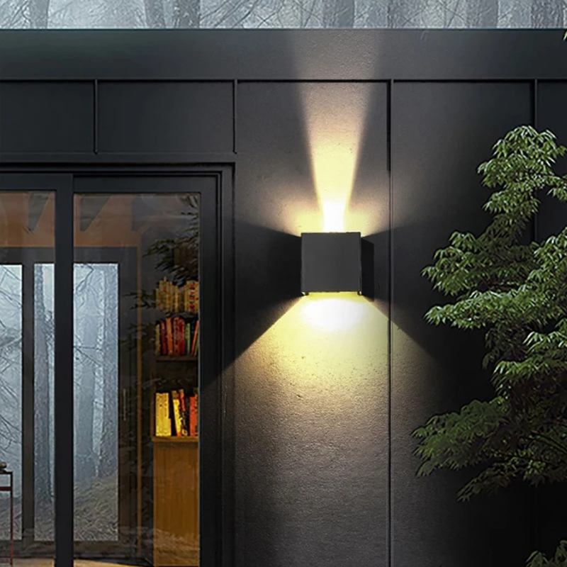 Außenbereich LED-Wandleuchte - Bewegungssensor, Outdoor, Bewegungsmelder, Winkel