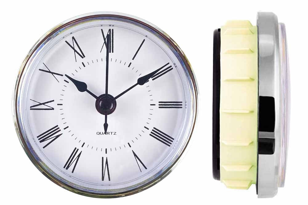 Minimalistische kompakte Wanduhr – Schlichtes Design für moderne Räume