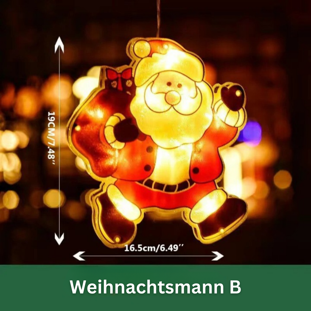 XmasGlo™ Weihnachten Fenster Dekoration | 1+1 Gratis
