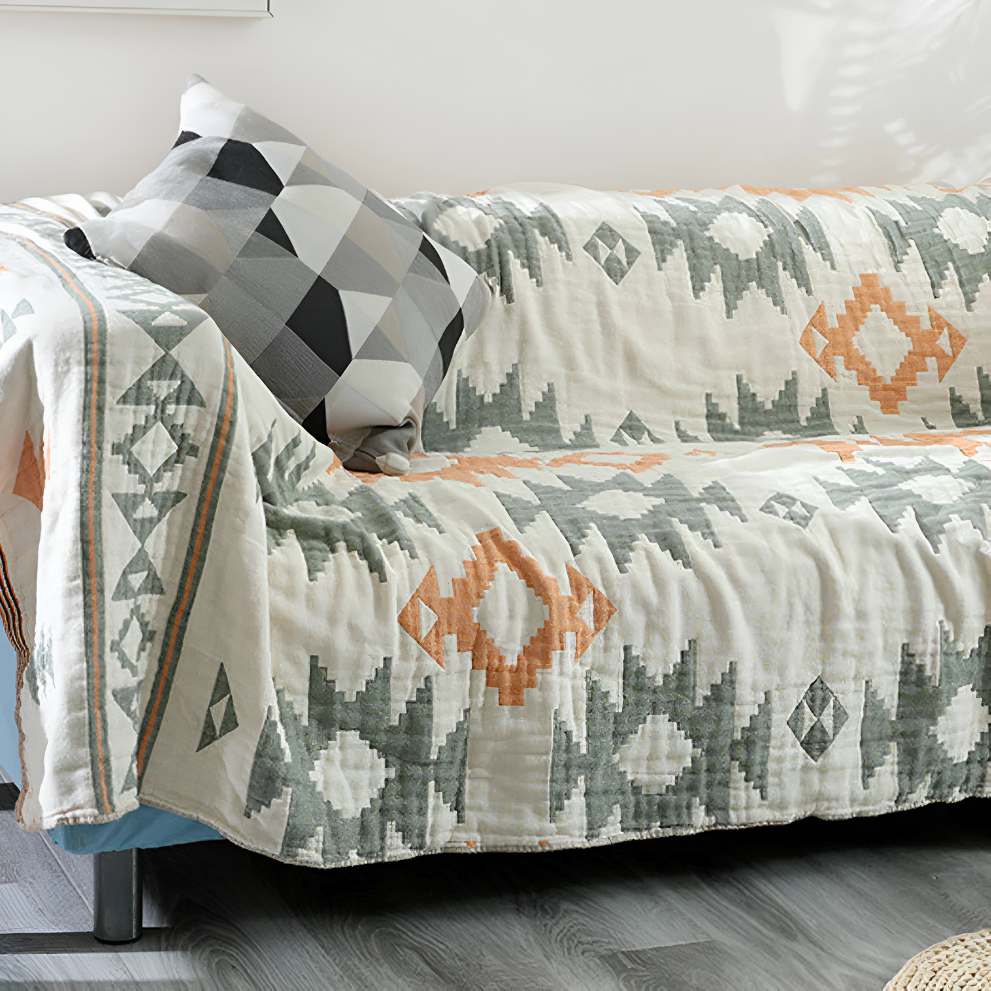Wendbare geometrische Decke Sofa Überwurf