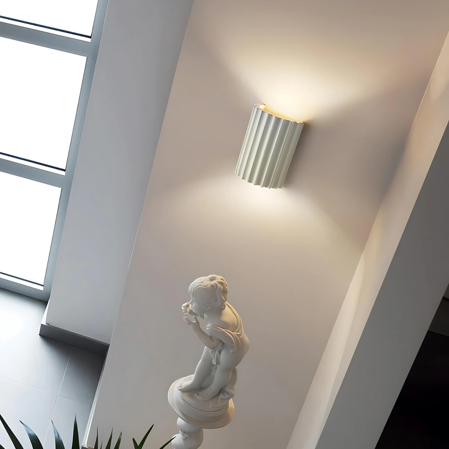 LumiWave – Wandleuchte mit wellenförmigem Design für ein modernes Interieur