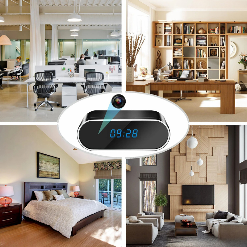 Garduru DISCRÈTE CAM – Getarnte HD Mini Kamera als Uhr für diskrete Sicherheit & Live-Überwachung
