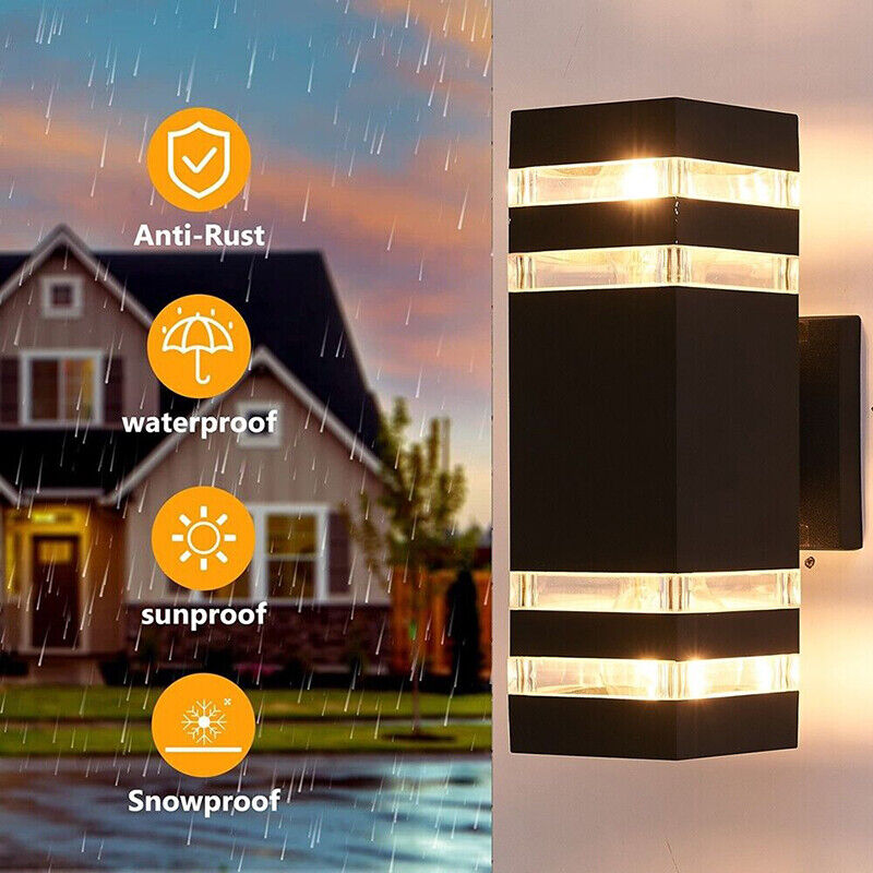 Outdoor Moderne Wandlampe (Set von 2)