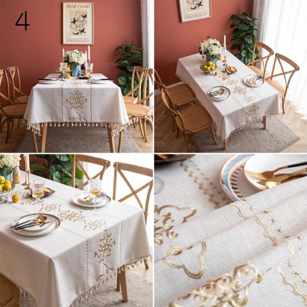 Sorella Luxe Gestickte Tischdecke