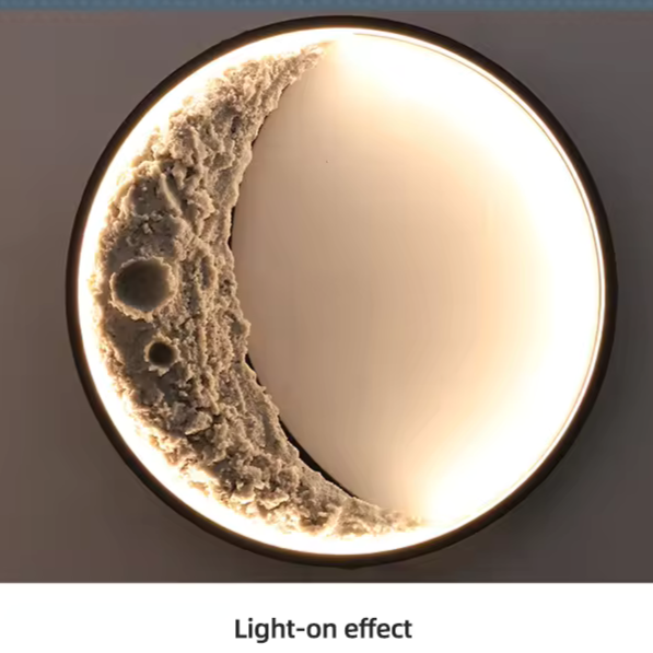 3D Mond Wandlampe LED – Beruhigende Beleuchtung für modernes Interieur