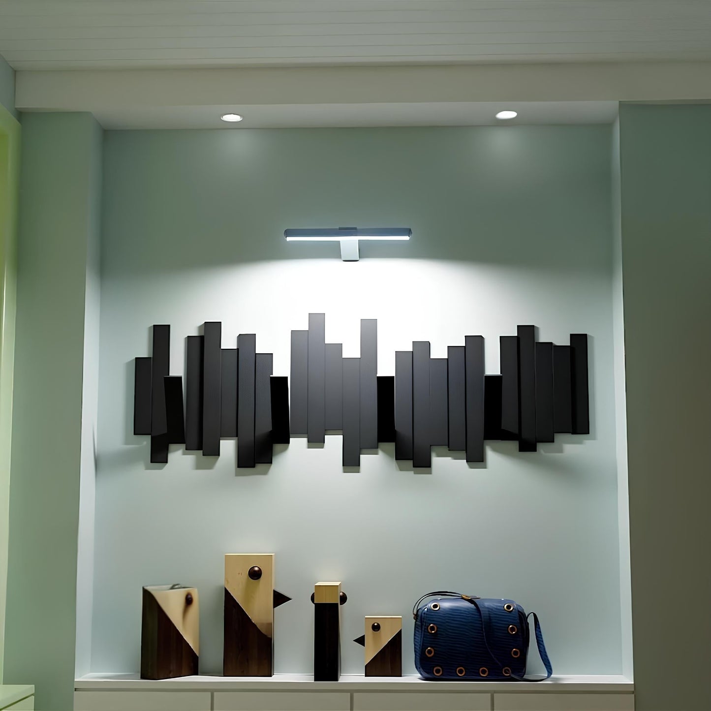 LumiCraft – Elegante Wandlampe mit kabelloser Perfektion
