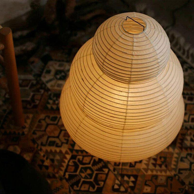 Garduru – Reispapier Tischlampe im modernen Stil
