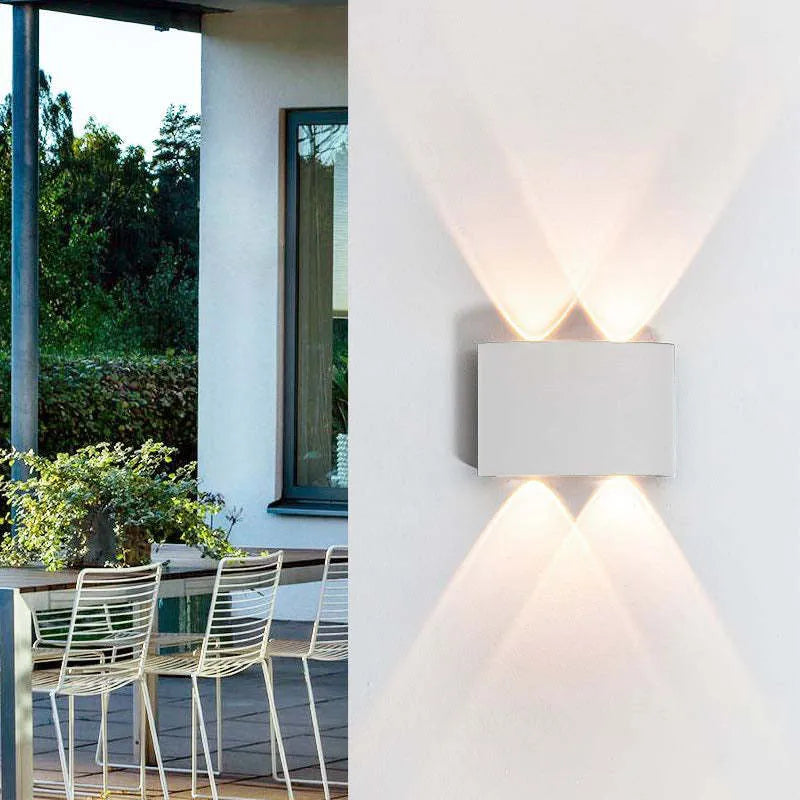 Wandleuchte Modern Weiß LED Wasserdichte Lampe