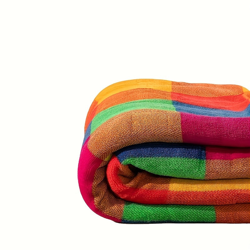 Umkehrbare Kuscheldecke mit modernem Muster für Zuhause und Bürogebrauch