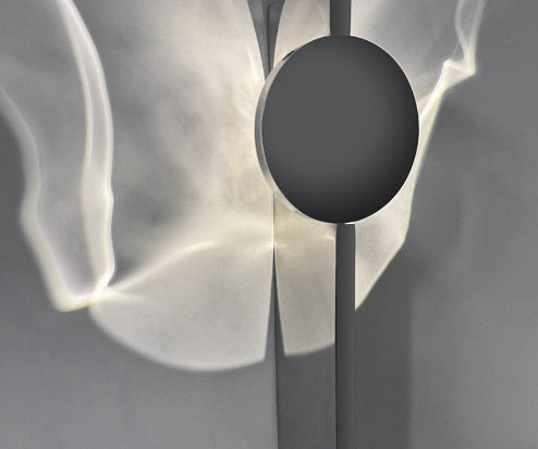 Ripple Radiance Edelstahl Wandleuchte