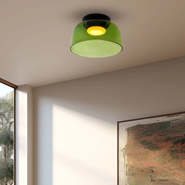 Garduru – Vintage-Inspirierte Glas-Deckenlampe für eine kühne, mittelalterliche Atmosphäre