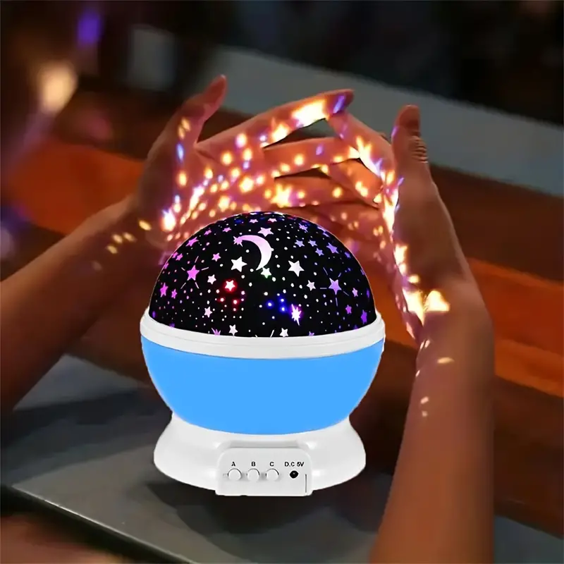 360° himmel-Projektor – Magisches Ambiente für Schlaf- & Wohnzimmer