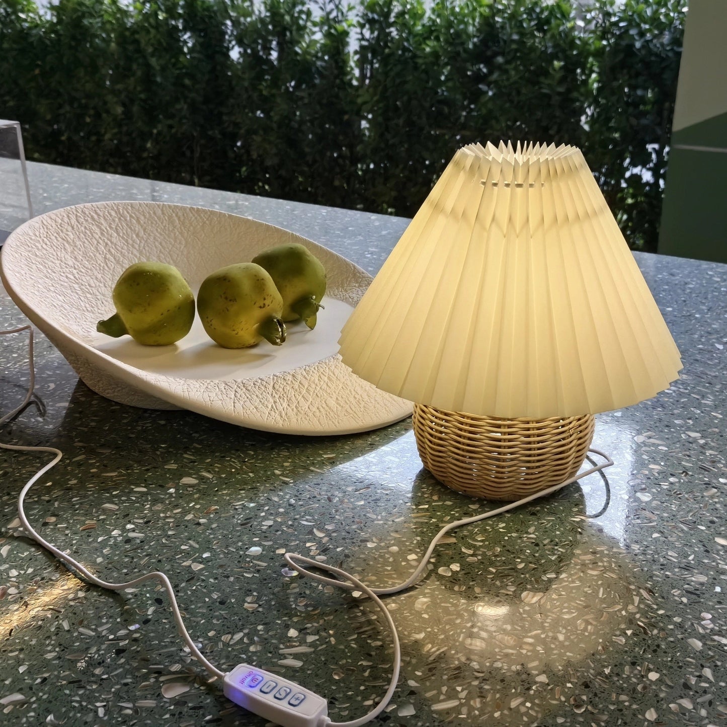 Geflochtene Bambus Tischlampe – Stimmungsvolles und Raffiniertes Design
