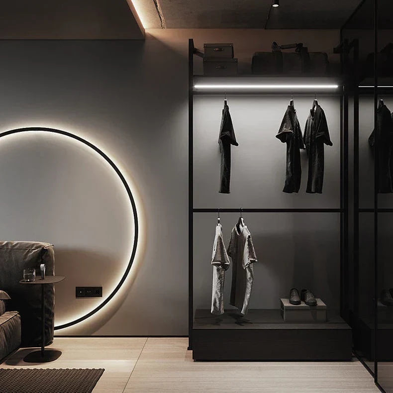 Moderne Eleganz Runde LED Wandleuchte – Minimalistisches Design für zeitgenössische Räume