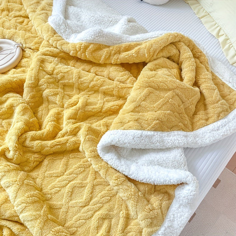 Garduru Fleece-Decke – Dicke Sofadecke für jede Jahreszeit