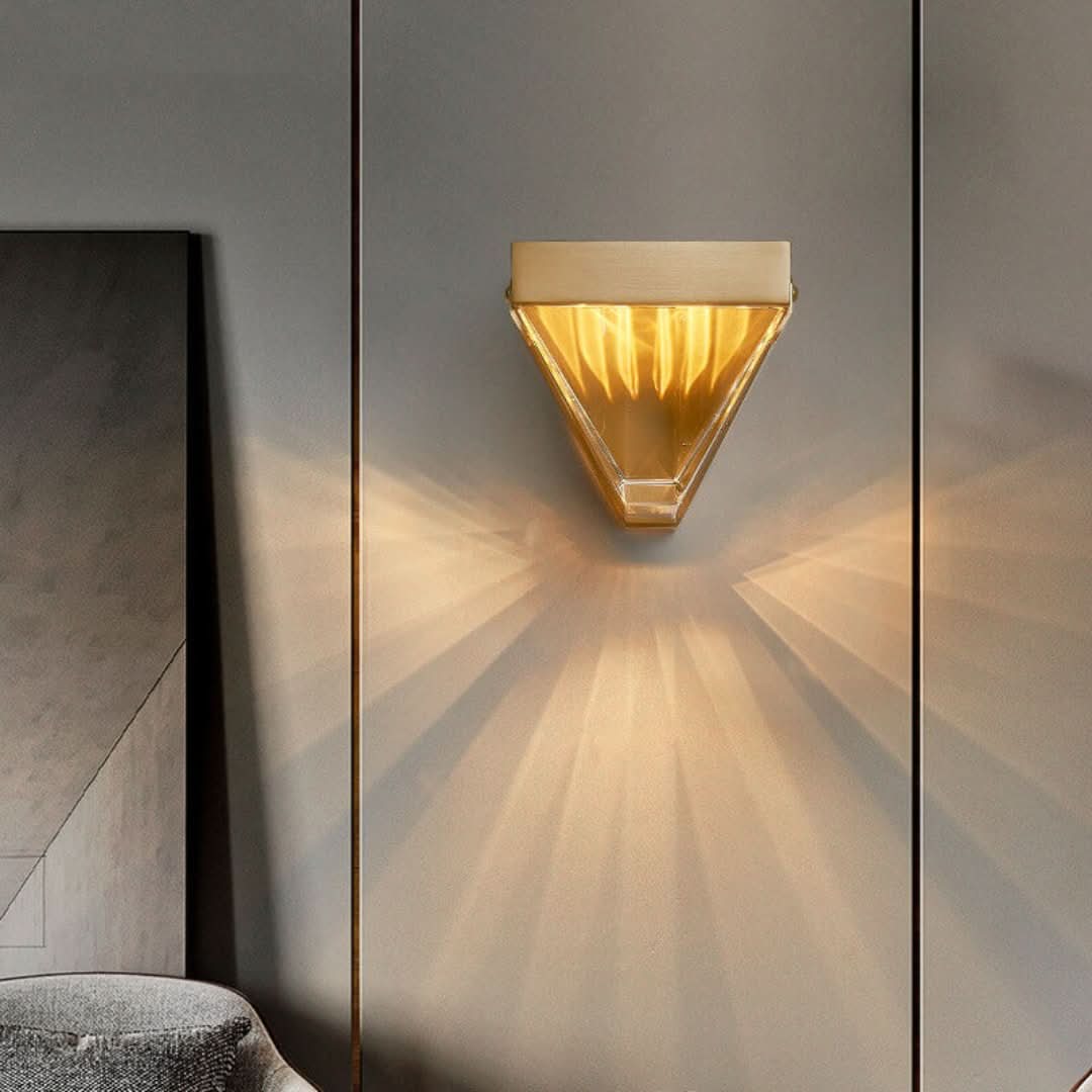 Garduru - Moderne LED-Wandlampe mit geometrischem Design & energiesparender Technologie