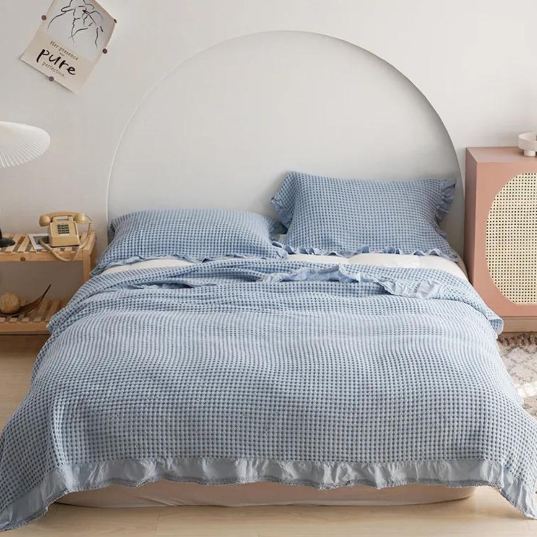 Olivia Waffle Decke