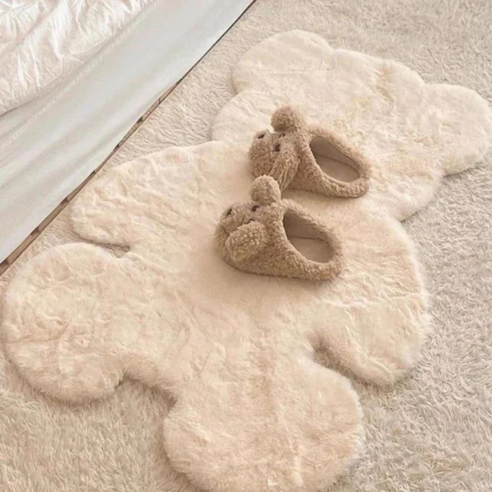 Garduru Teddy Bär Teppich für Kinderzimmer & Spielbereich