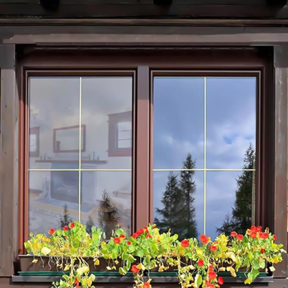 LuxRoyale Reflexions-Einweg-Privatsphäre-Glas-Wärmedämmfolie