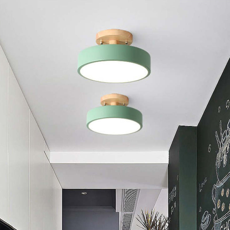 Garduru Holz LED Deckenleuchte – Dimmbar 36W natürliche Eleganz