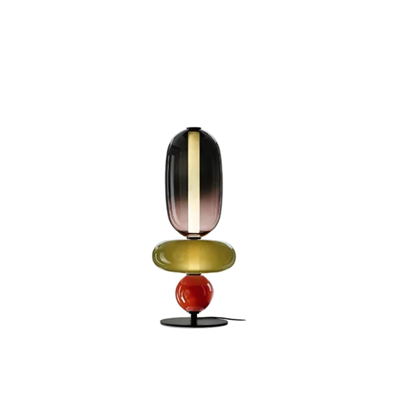 Bunte Glas-Stehlampe für Wohnzimmer, Büro oder Schlafzimmer Dekor